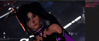 可爱的猫咪妆容常规替换和CNS
