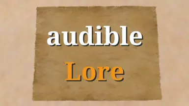 Audible Lore 1.0 版本的可听传说