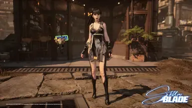 简单的黑忍者少女