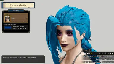 Jinx Arcane 发型替换 22 发型