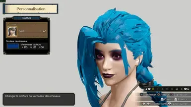 Jinx Arcane 发型替换 22 发型