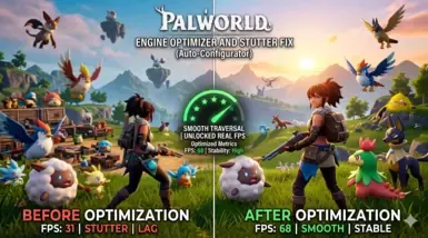 Palworld 引擎优化与卡顿修复配置