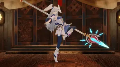 异度神剑3 梅莉亚 持武器(兰兹枪)