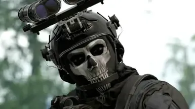 Ghost mask MW2 2022 与 MW 2019