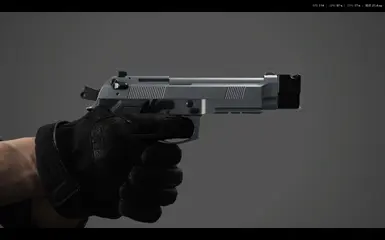 生化危机4 重制版 - XM96E1 贝雷塔 M9A1 鳄鱼咬合器替换件