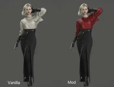 Noir Grace Red Shirt