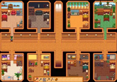Saloon 阁楼和地下室