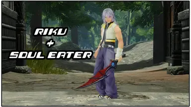 Riku with Soul Eater (Kingdom Hearts II) works with TU6 Update