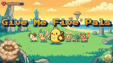 Give Me Five Pals(部署所有队伍中的伙伴)