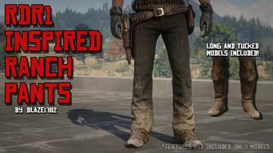 RDR1 灵感牧场裤