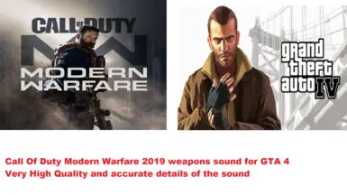 使命召唤(2019) 的武器音效用于GTA 4