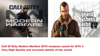 使命召唤(2019) 的武器音效用于GTA 4