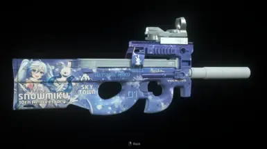 P90 带消音器(雪未来版)