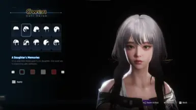 Scarlet Hair 替换了两套发型