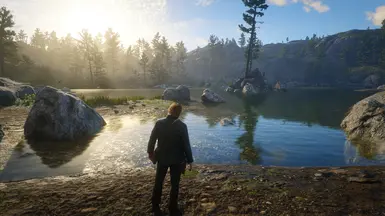 RDR2自然光照与更好纹理