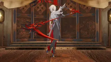 原神 阿蕾奇诺 持有武器 (LS DB IG)