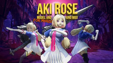Aki Rosenthal 模型声音与NPC模组 - Hololive