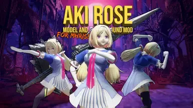 Aki Rosenthal 模型声音与NPC模组 - Hololive