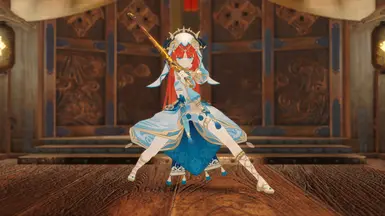 原神 妮露 带有武器 (SNS)