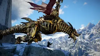 GoldenStar Boss As Mount Swap for BlackStar Dragon V4