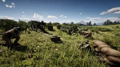 WW1 英国炮兵前哨