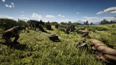 WW1 英国炮兵前哨