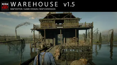 LANNAHECHEE RIVER 可破坏仓库 地图 rdr2