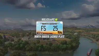 FS25 北达科他州车牌