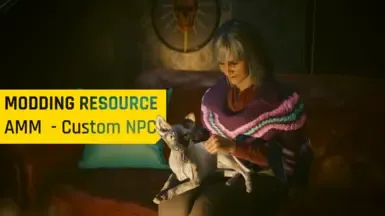 修改者资源 - AMM 模板 - 自定义 NPC