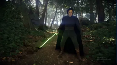Kylo Ren Green Saber