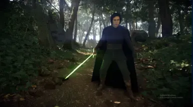 Kylo Ren Green Saber