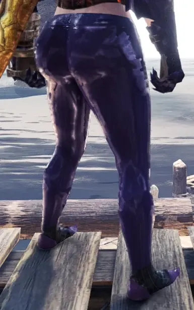 Thick Namiell Shiny Leggings Leg replacer