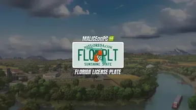 FS25 佛罗里达州车牌