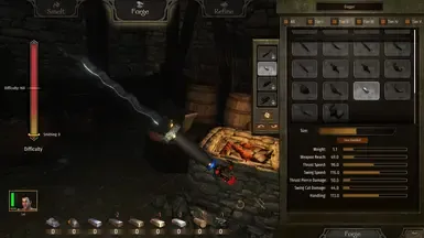 Excalibutter的制作部件与武器