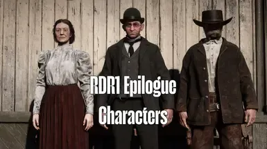 RDR1 尾声 角色