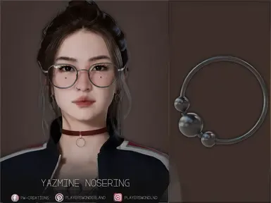 Yazmine 鼻环