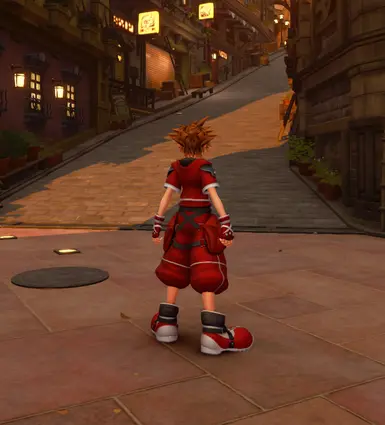 (更新版) KH2索拉的红色服装
