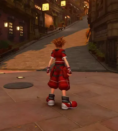 (更新版) KH2索拉的红色服装