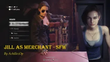 JILL 作为 商人 - SFW 版本