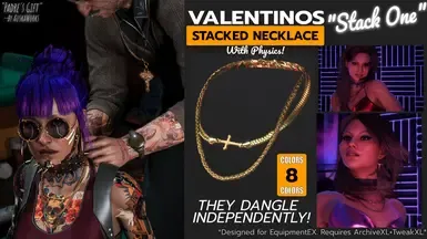 Kwek's Valentinos Stacked Necklace - Stack One - ArchiveXL - EquipmentEx