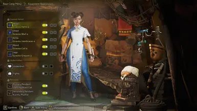 玩家(女性)春丽服装