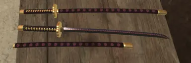Zoro的带鞘武士刀