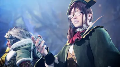 Handler's Custom Guildmarm Costume (Post-Iceborne)