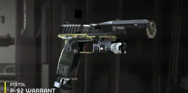 Mk5 智能手枪 来自 《泰坦陨落1》P-92 warrant 替换器