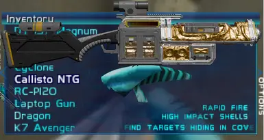 Perfect Dark Callisto NTG LAS-17 双刃镰刀 音效