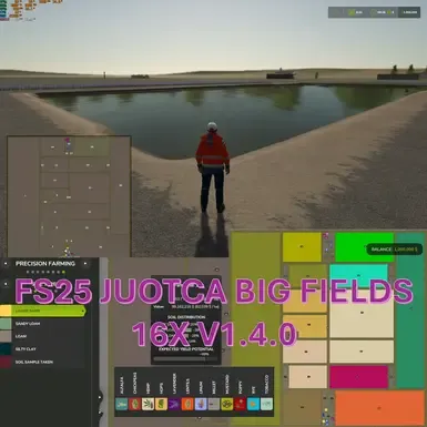 FS25 JUOTCA 大片农田 16倍 V1.4.0