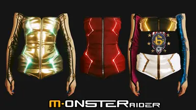 MONSTERaider - 拉链套装 ArchiveXL(又称拉链服)