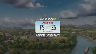FS25 阿肯色州车牌