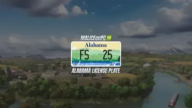 FS25 阿拉巴马州车牌