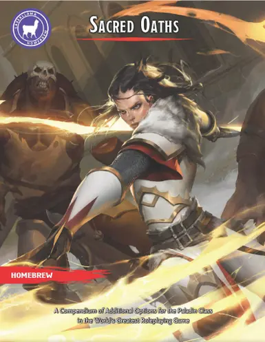 Laserllama的圣骑士神圣誓言
